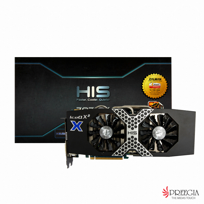 HIS 라데온 HD 7970 X D5 3GB IceQ X² 잘만테크