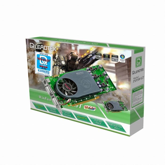 ������ WinFast ������ 9500GT ��������� DDR3 512MB ������CNS