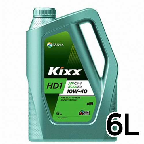 GS칼텍스 킥스 HD1 CJ-4 10W40 6L (1개)