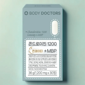 바디닥터스 콘드로이친 1200 콘레이티 MBP 30정 (4개)_이미지