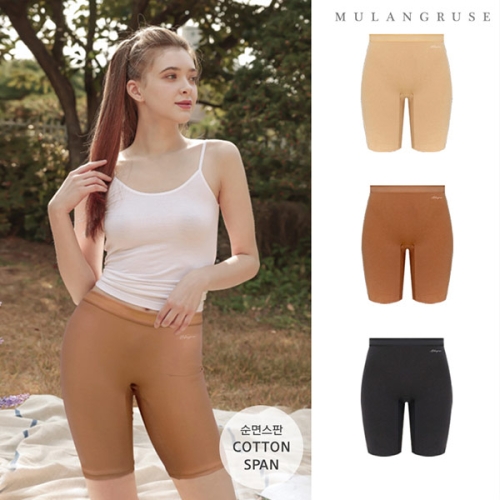 물랑루즈 여성 마이롱 면드로즈 팬티 3매입 속옷 원단밴드이미지입니다. 누르면 해당 게시물로 새창이동합니다.