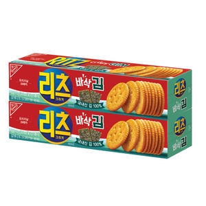 동서식품 리츠 크래커 바삭김 73g (2개)_이미지