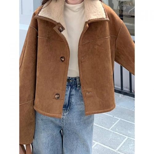 하난에프씨 KARRA 리버시블카라무스탕자켓 KF5WJK017C-F 1021433