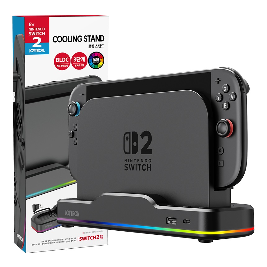 조이트론 닌텐도 스위치2 독 쿨링 스탠드이미지입니다. 누르면 해당 게시물로 새창이동합니다.