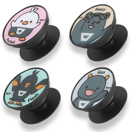 darkFlash 마스코트 패밀리 포켓 그립톡_이미지