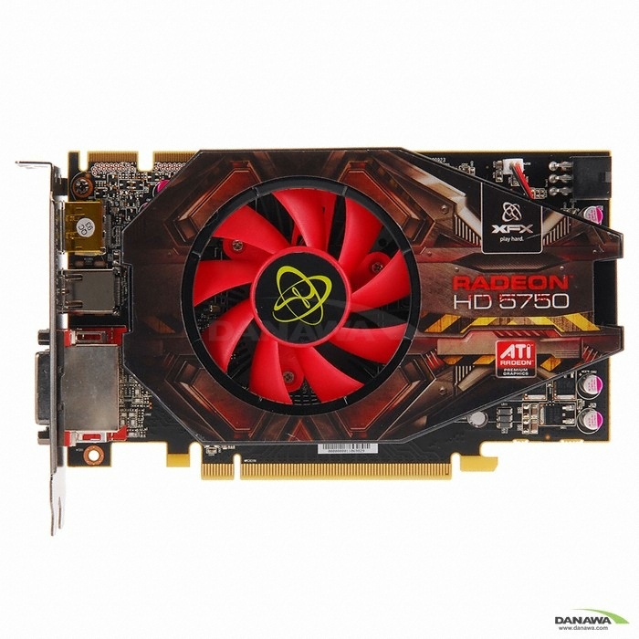 XFX �󵥿� HD 5750 Ʈ����X Edition D5 512MB