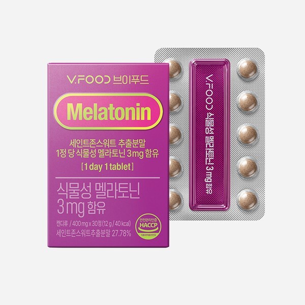 식물성 멜라토닌 3mg 함유 30정