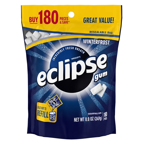 이클립스 Eclipse Winterfrost Sugarfree Gum 180 Piece 백