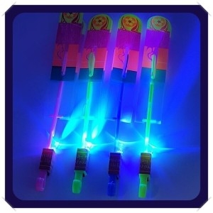 1000 슈팅라이트낙하산 LED 불빛 낙하산 플라이 새총 장난감 어린이 선물