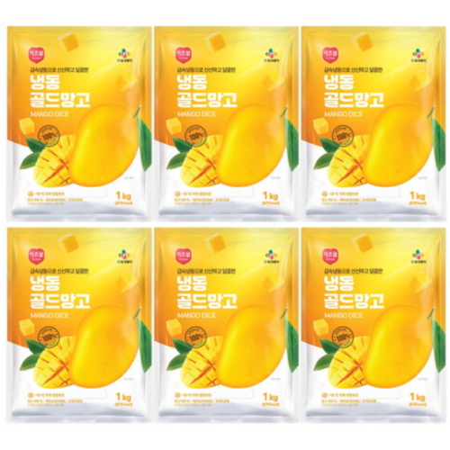 이츠웰 냉동 골드망고 1kg_이미지