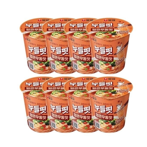 농심 누들핏 얼큰우동맛 30.9g (8개)
