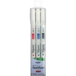 뱀부펜 컬러 트윈 수성펜 MWM-101