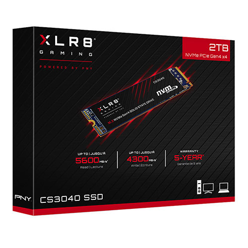 PNY XLR8 CS3040 Gen4 M.2 NVMe 마이크로닉스 (2TB)_이미지