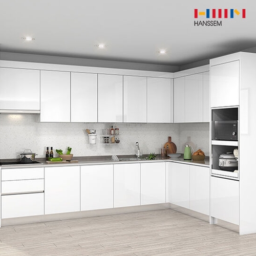 프리모 슬림 ㄱ자 키큰장+전기쿡탑