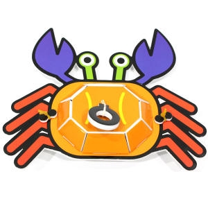 [불명] 고무동력 꽃게 경주 놀이 5인_이미지