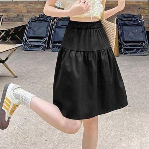 더블디 여성 2컬러 미디기장 루즈핏밴딩치마 TDN-0272 42342845A