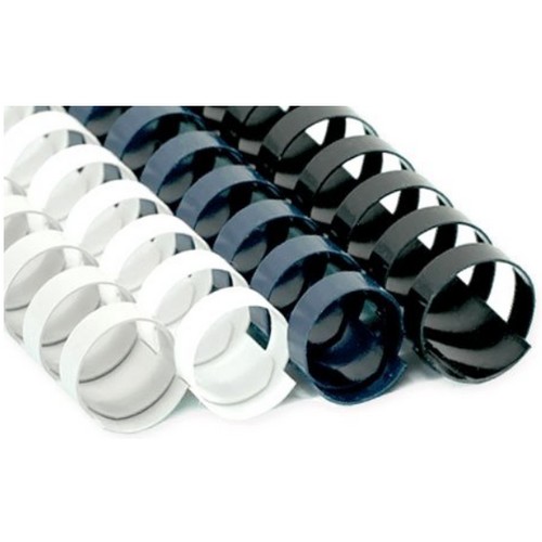카피어랜드 플라스틱 제본링 12mm (25개)_이미지