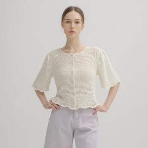 나인 RLOL   CD-1971 RLOL SLEEVE TAPE CARDIGAN BLACK_이미지