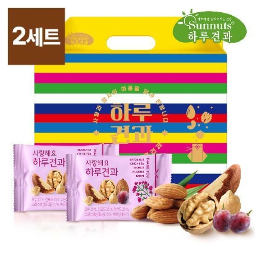 썬넛트 새해에디션 사랑해요 하루견과 세트 20g 30개입
