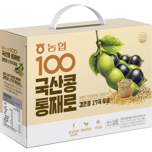 농협식품 100% 국산콩 통째로 검은콩 17곡 두유 190ml (16개)_이미지