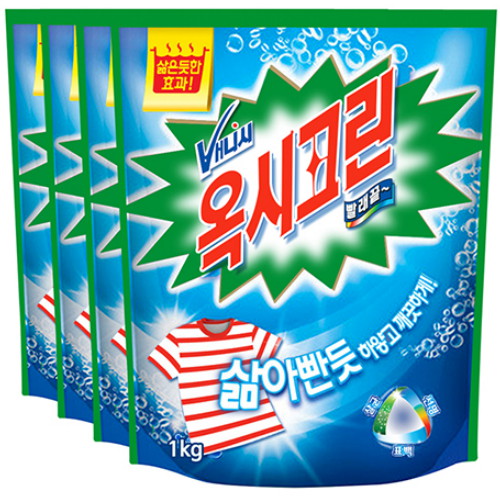  옥시크린 분말형 리필 1kg [4개]