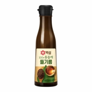 백설 통들깨 들기름 320ml (1개)_이미지