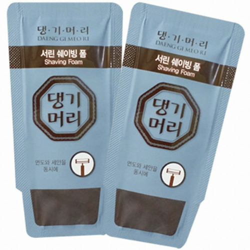 댕기머리 서린 쉐이빙폼 4ml (10개)_이미지