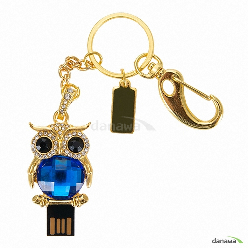 오피아컴 Kalron 황금 메탈 부엉이 USB (4GB)_이미지