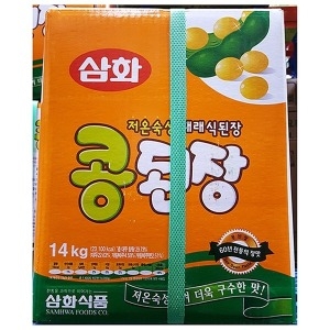 삼화식품 삼화 콩된장 삼화 14K-콩된장 말통 된장_이미지