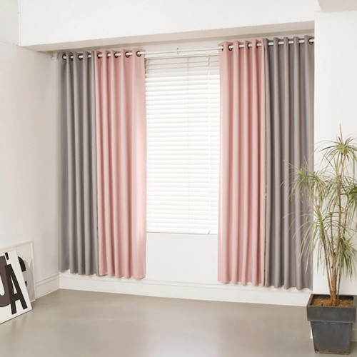 자유공간 프리스페이스 냉기우풍차단 3중직 베이직 암막커튼 (1장, 큰창, 140x230cm)_이미지