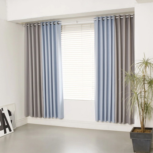 자유공간 프리스페이스 냉기우풍차단 3중직 베이직 암막커튼 (1장, 큰창, 140x230cm)_이미지