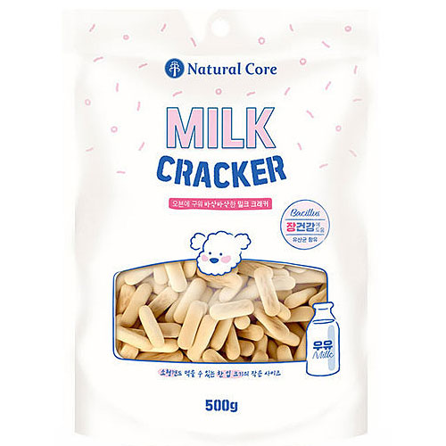 네츄럴코어 밀크 크래커 500g (1개)_이미지
