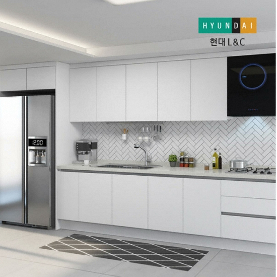 현대L&C 큐치네 THE 하넥스 ㄱ자 냉장고장형 (~5.3m)