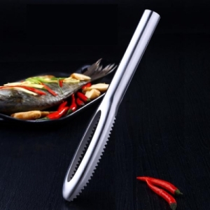 쿠킹스 스텐 생선 비늘제거기/낚시용품 비늘칼