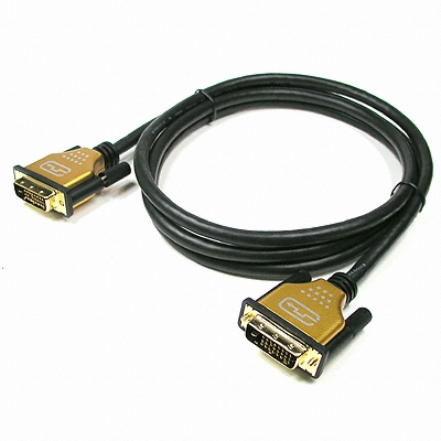 라이트컴 COMS DVI-D 듀얼링크 케이블 (GOLD) (3m)_이미지