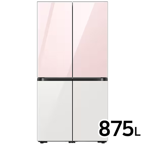 삼성전자 비스포크 글램 RF85DB90B1 (핑크+화이트)