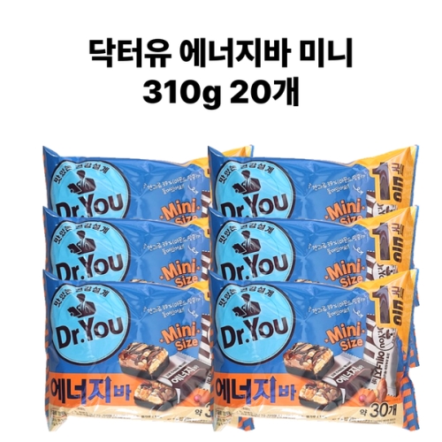 오리온 닥터유 에너지바 미니 310g (20개)