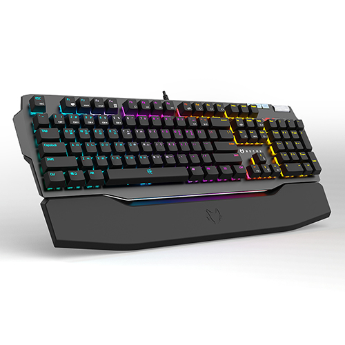 마이크로닉스 메카 ZK1 마닉축 RGB 기계식 키보드 (갈축)_이미지