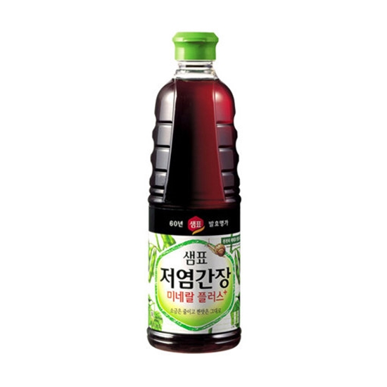 샘표식품 저염간장 미네랄플러스 930ml (1개)_이미지