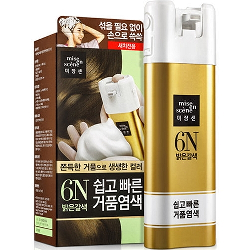 아모레퍼시픽 미쟝센 쉽고 빠른 거품 염색 (7개)