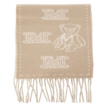 막스마라 웨스아니마 캐시미어 머플러 베이지 63808490