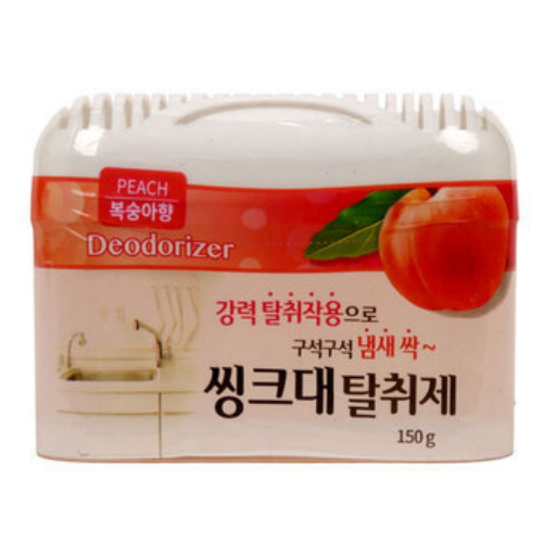 해피룸코리아 싱크대 탈취제 복숭아향 150g (1개)_이미지