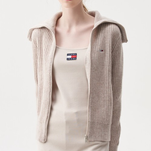 타미진스 세일러 카라 집업 가디건 T32C6KCD11TWT2_이미지