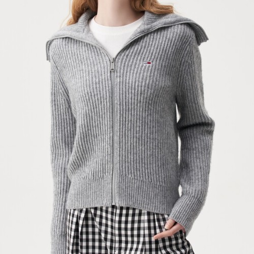 타미진스 세일러 카라 집업 가디건 T32C6KCD11TWT2_이미지