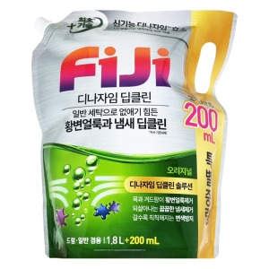 피지(FIJI) 디나자임 딥클린 오리지널 리필 2L (4개)_이미지