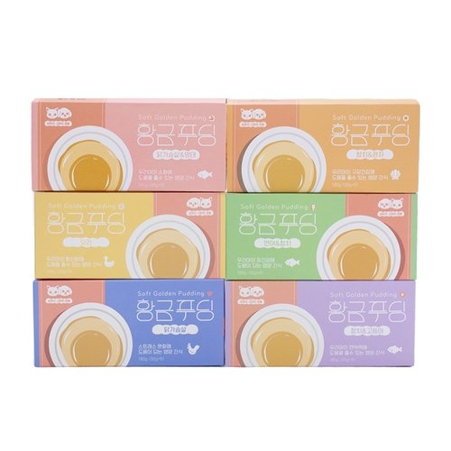 미소 집사일기 황금푸딩 참치&고등어 180g (30g x 6p) (1개)_이미지
