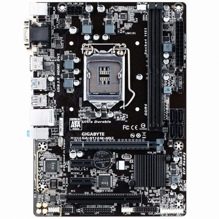 GIGABYTE GA-H110M-HD2 듀러블에디션 제이씨현_이미지