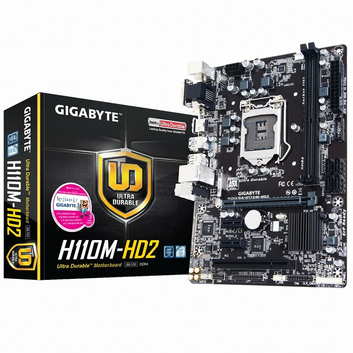 GIGABYTE GA-H110M-HD2 듀러블에디션 제이씨현_이미지