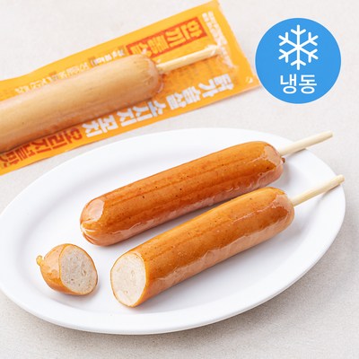 한끼통살 닭가슴살 소시지 꼬치형 오리지널 70g