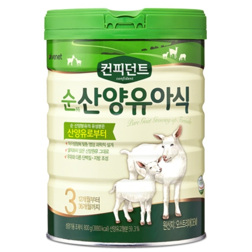 아이배냇 컨피던트 순 산양분유 3단계 800g (1개)_이미지